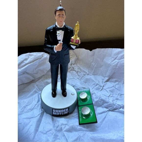 Hallmark 2023 The Office Dundie Winner! Ornament With Sound - Picture 7 of 8